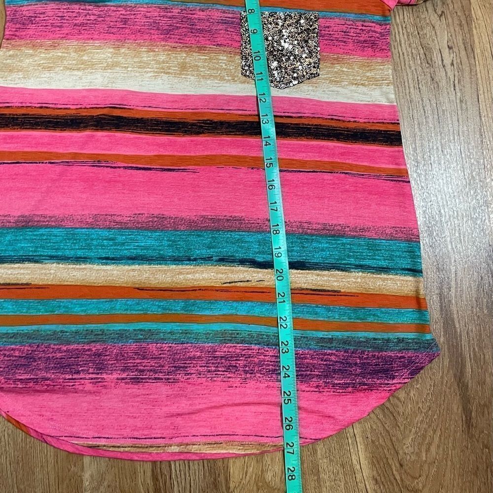 Heimish USA womens multicolor striped blouse - small - Picture 10 of 10